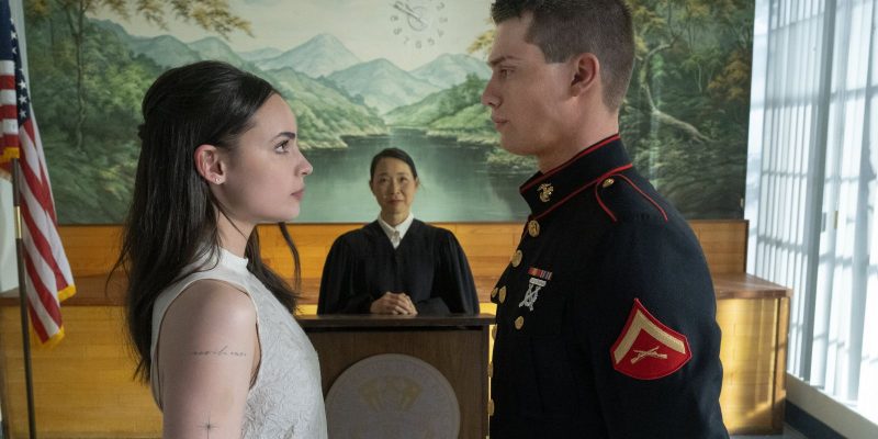 Shoot of the wedding in the Netflix film Purple Hearts